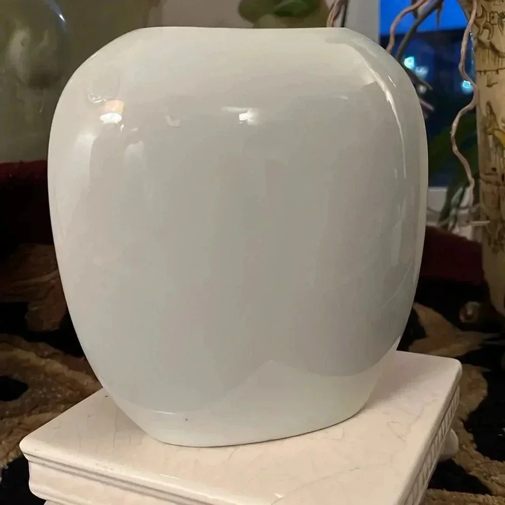 OTAGIRI Hand Painted Humm Floral Embossed Vase Vintage EXCELLENT Condition